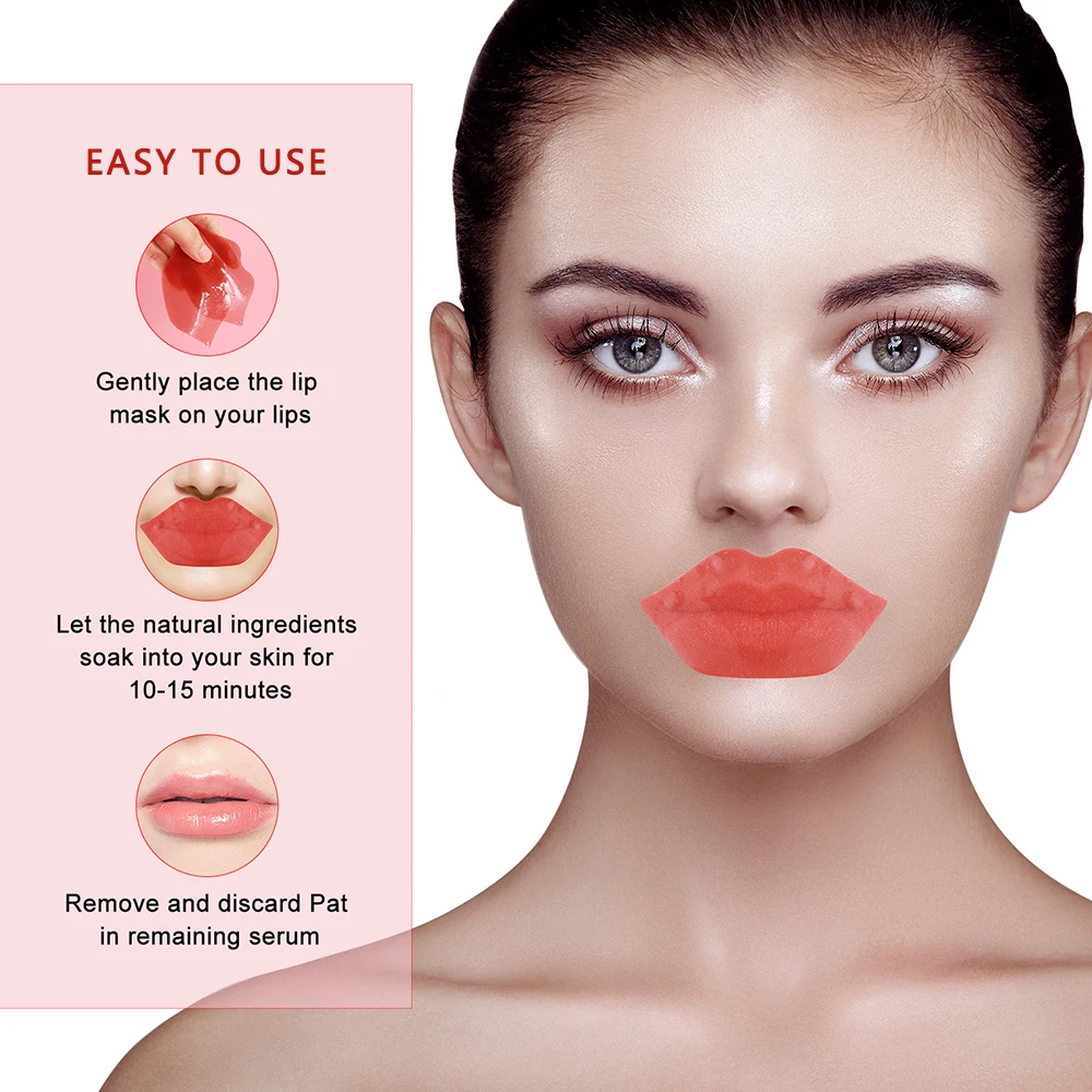 Skincare Collagen - Cherry Collagen Anti-Ageing Pad Beauty Lip