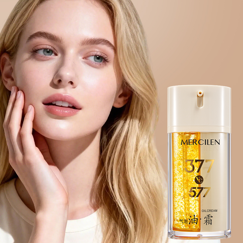 Skincare Basic - Mercilen Moisturizing Bubble Oil Cream Combination