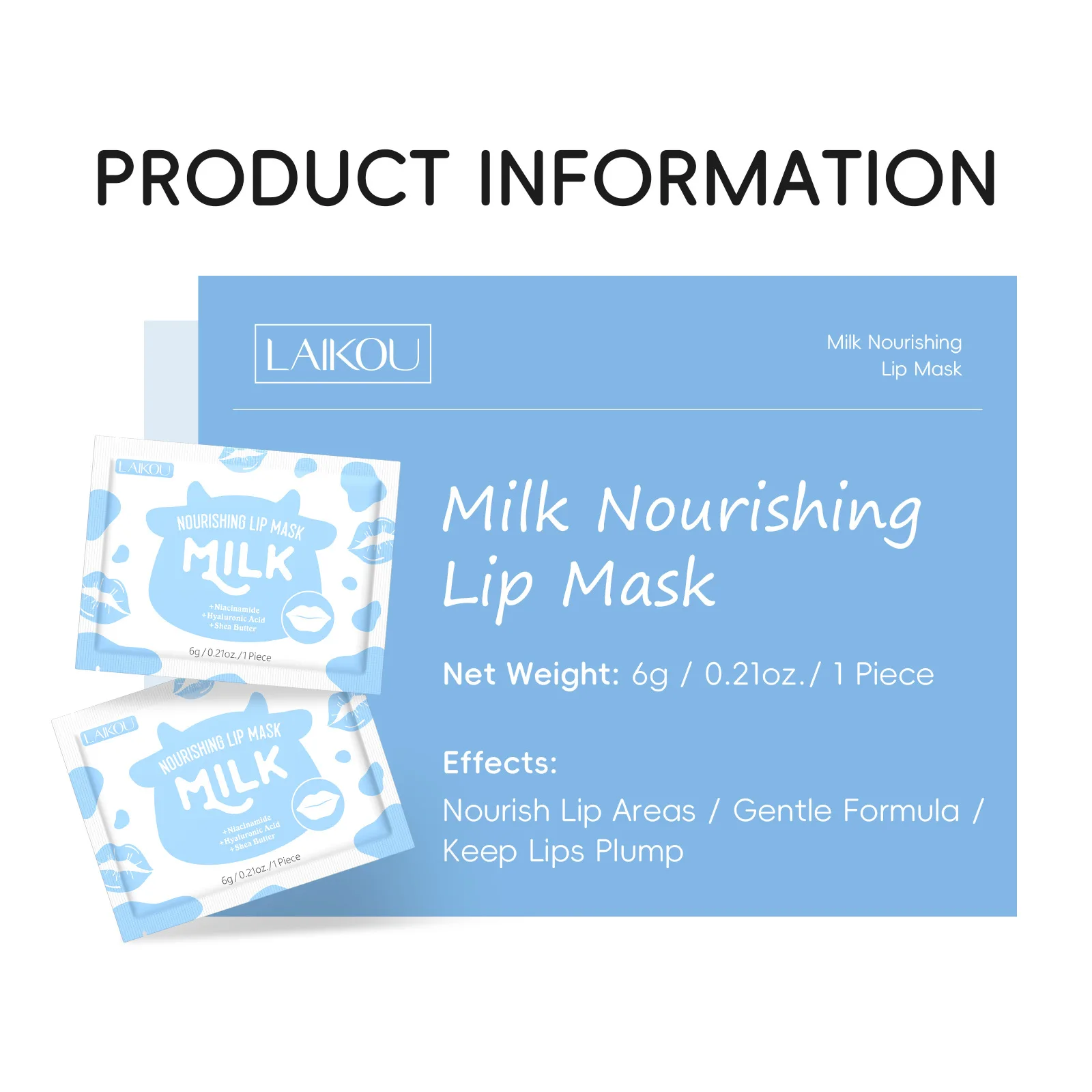Skincare Collagen - Cosmetics Skin Care LAIKOU 10pcs Milk