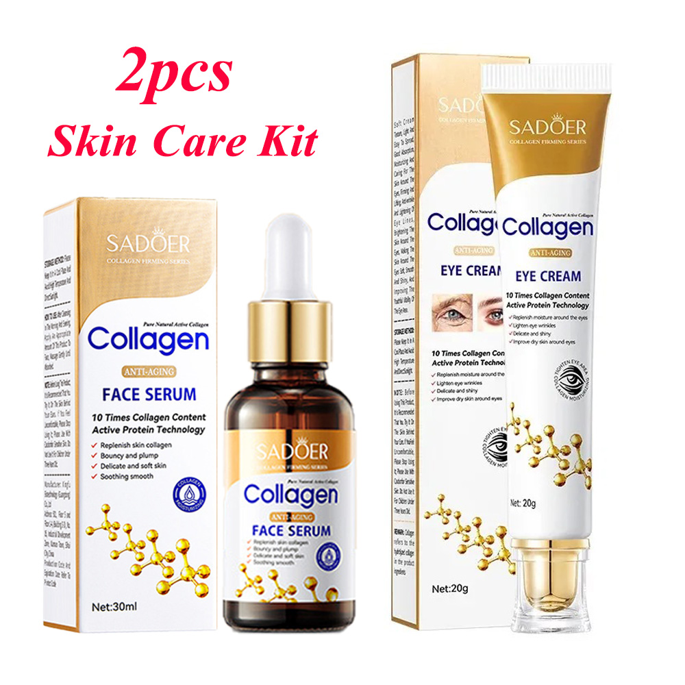 Skincare Collagen - SADOER Collagen Skin Care Sets Anti