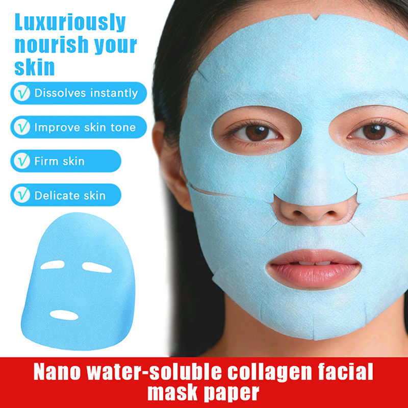 Skincare Collagen - Collagen Film Paper Soluble Facial Mask