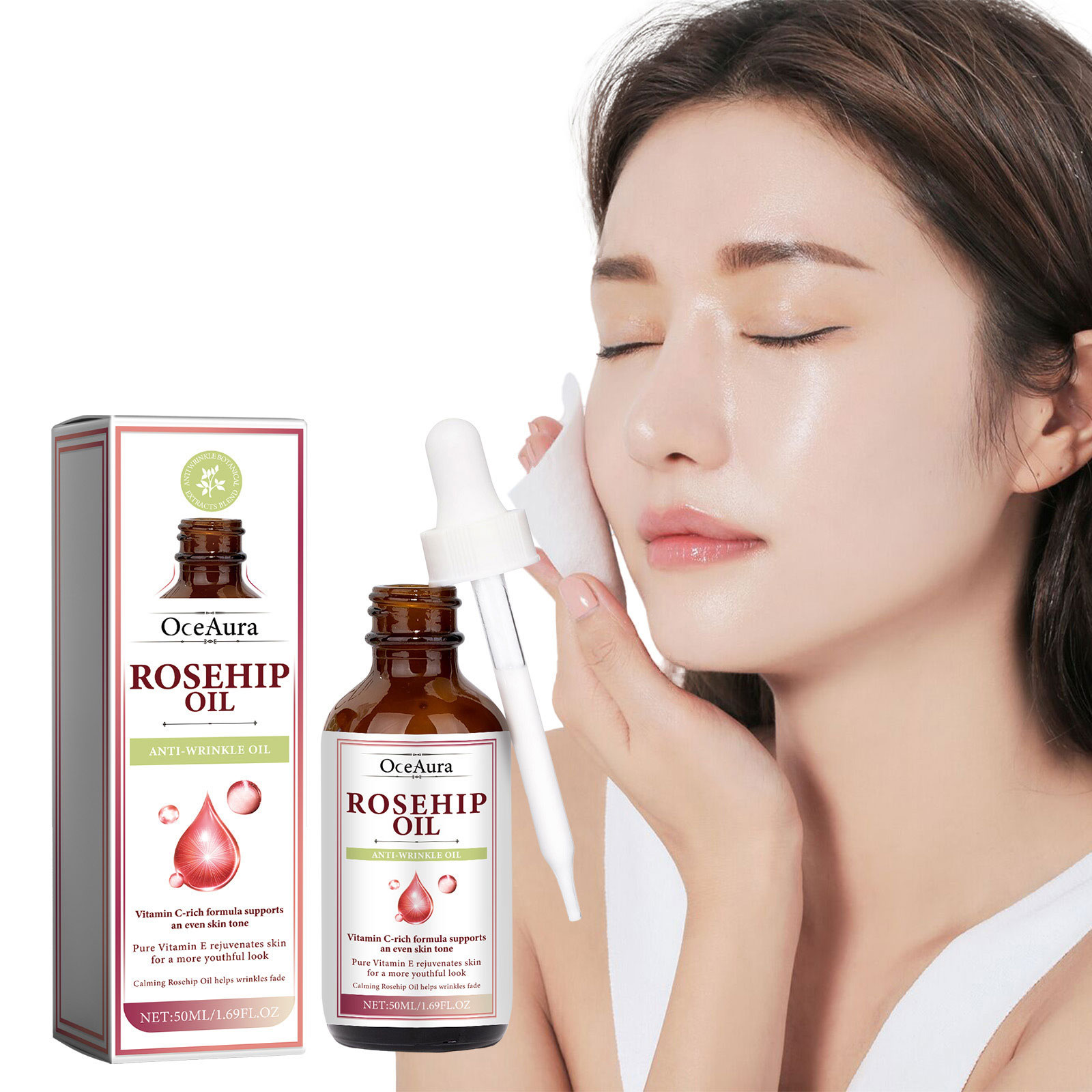 Face Oil Rosehip - Rosehip Oil Face Essence Serum Fade