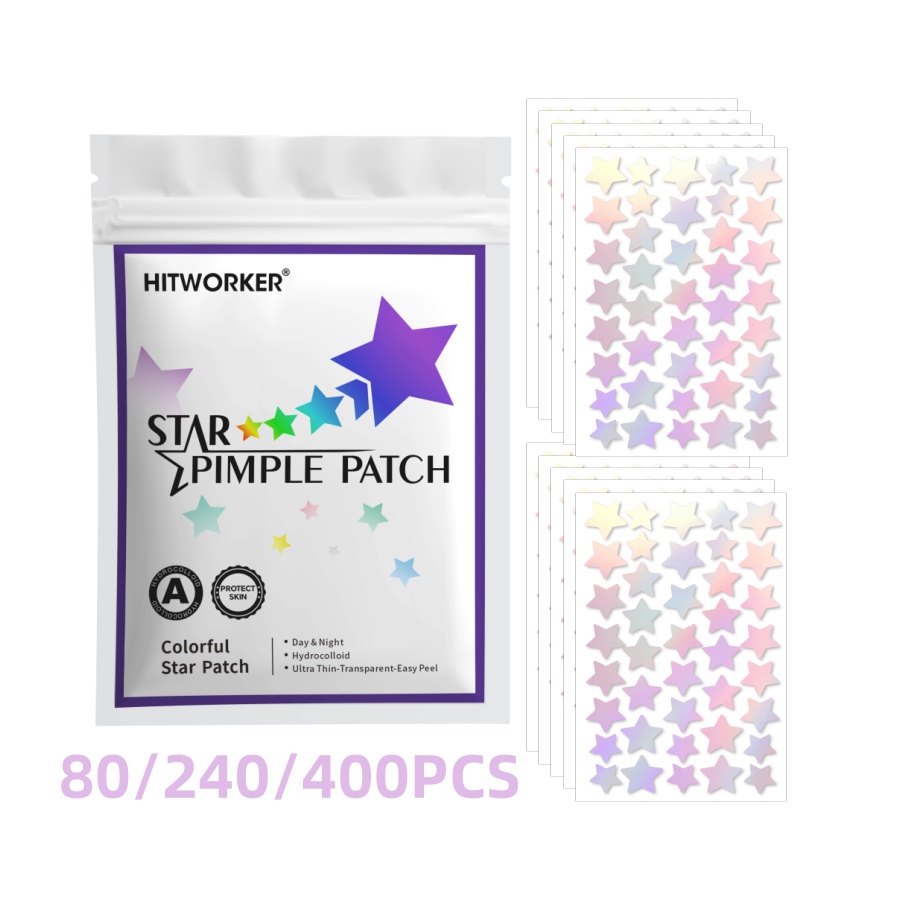 Skincare Basic - 80/240/400pcs acne patches, water-based gel non
