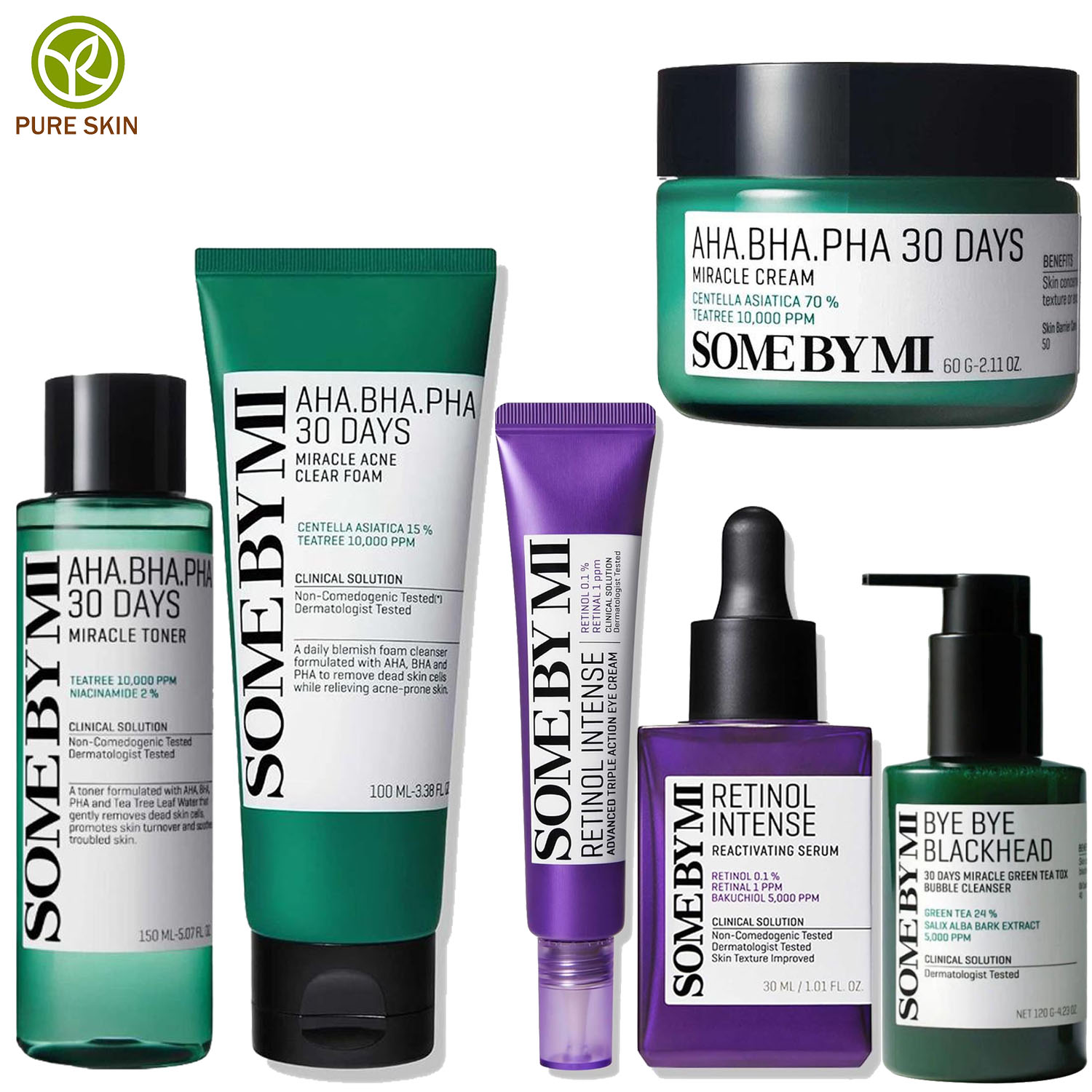Caffeine Eye Serum - SOMEBYMI Tea Tree Essence Toner Retinol
