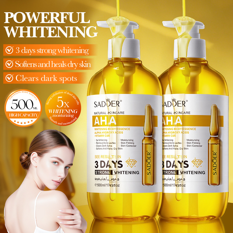 SADOER AHA Whitening Body Esse - Azelaic Acid Serum ulasan dan harga