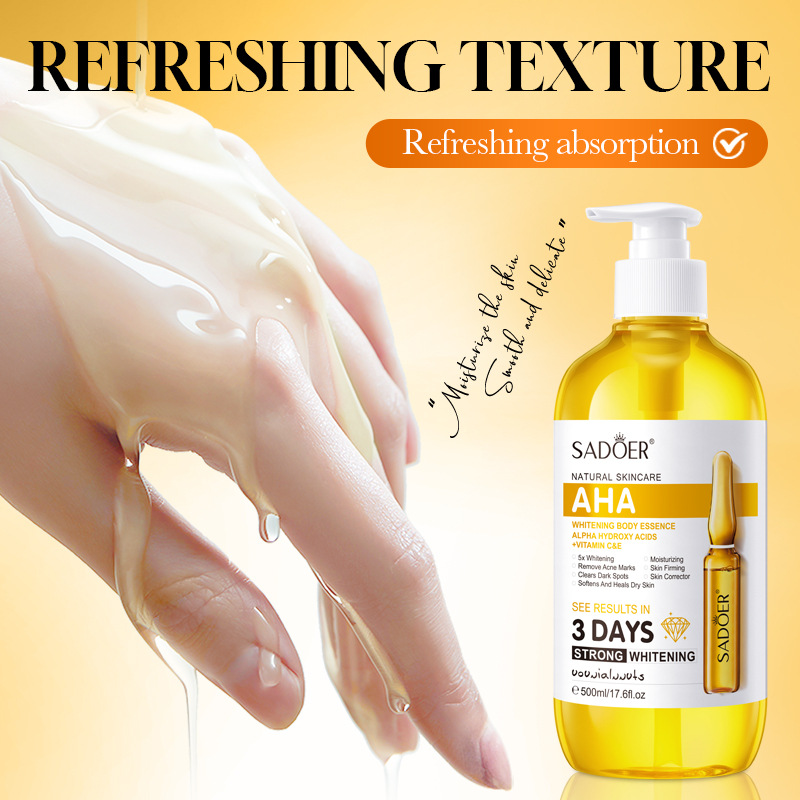 SADOER AHA Whitening Body Esse - Azelaic Acid Serum ulasan dan harga