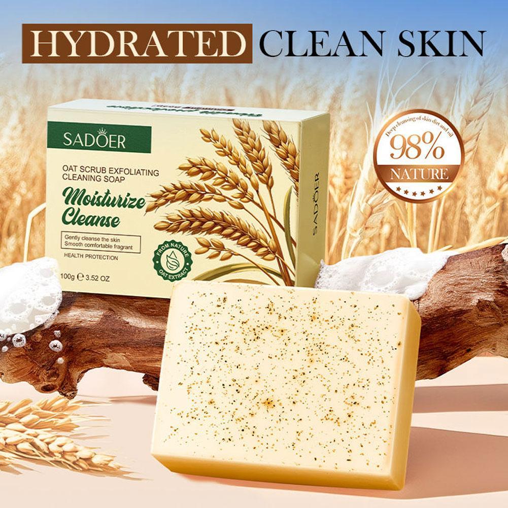 Oat Scrub Exfoliating Cleaning - Skincare Oat ulasan dan harga