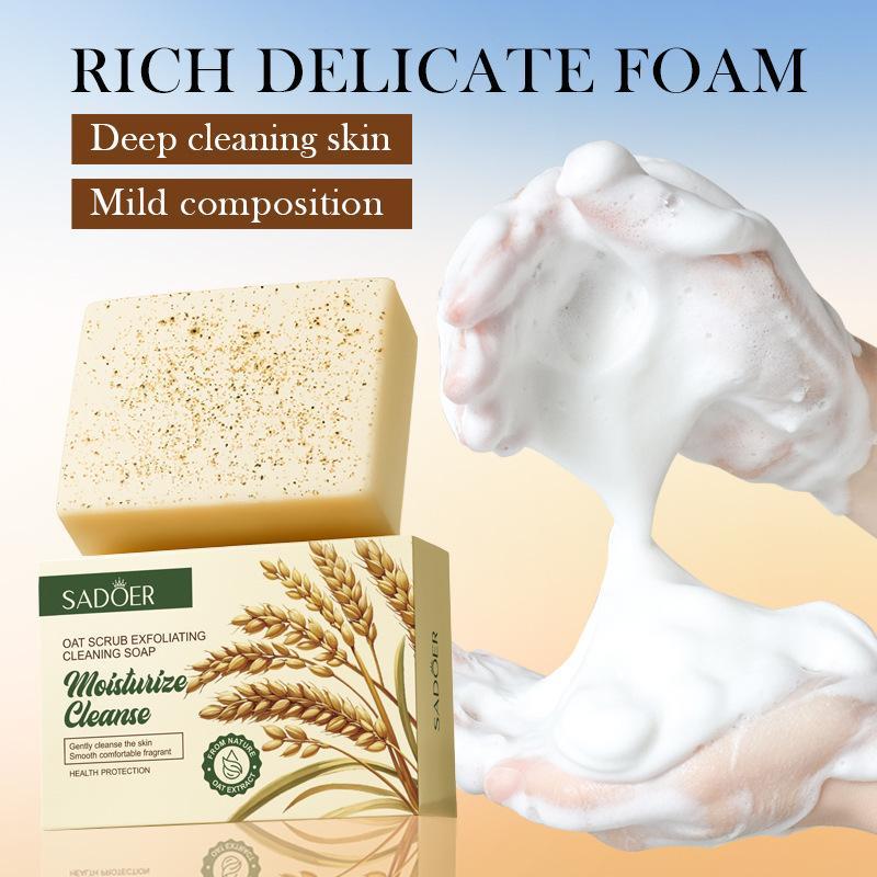 Oat Scrub Exfoliating Cleaning - Skincare Oat ulasan dan harga