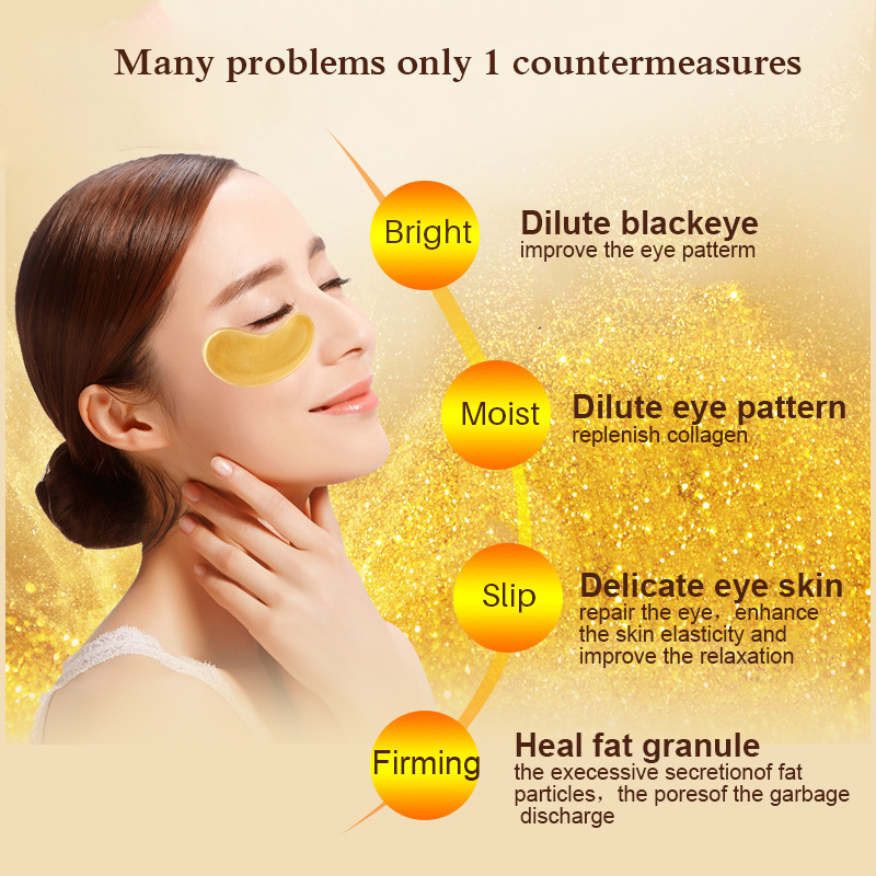 10/20pcs Golden Crystal Collag - Skincare Collagen ulasan dan harga