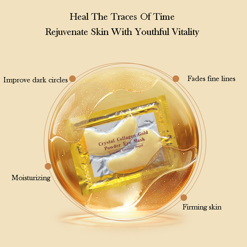 10/20pcs Golden Crystal Collag - Skincare Collagen ulasan dan harga