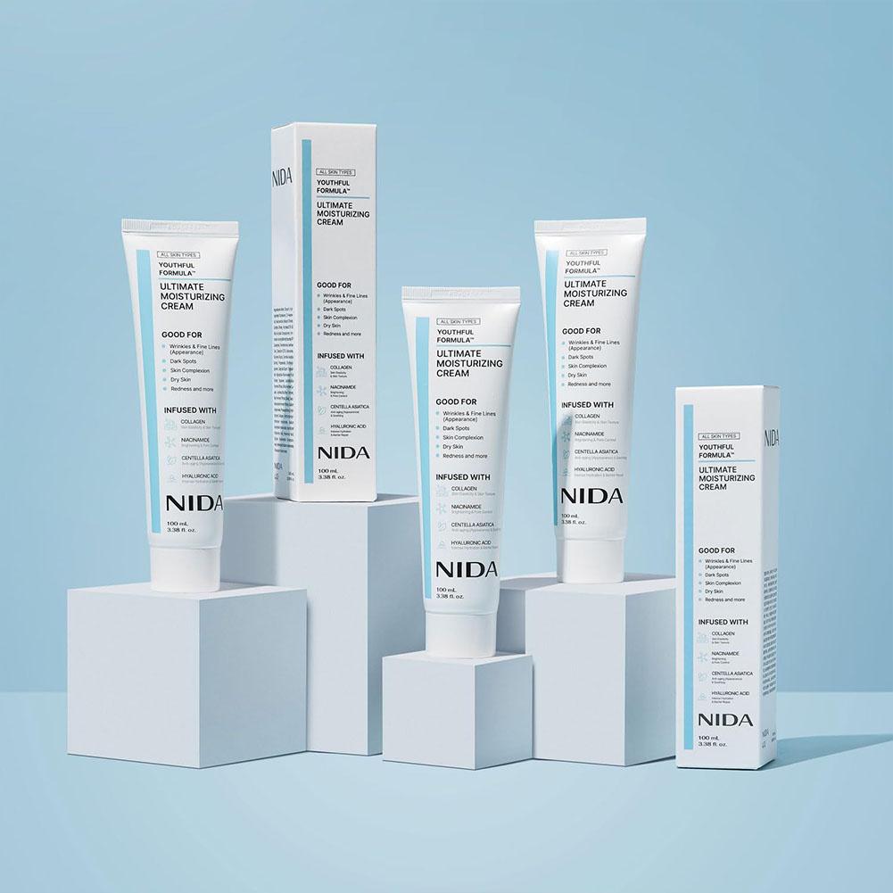 NIDA Collagen Ultimate Moistur - Spf 50 Sunscreen ulasan dan harga