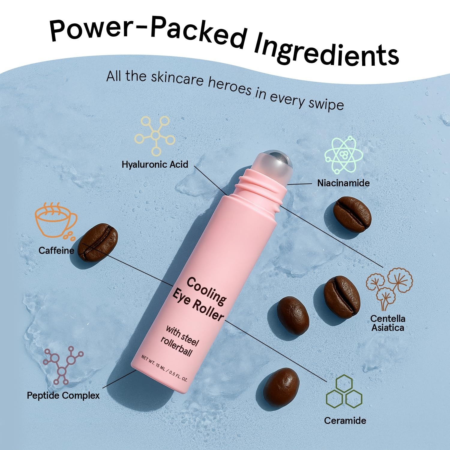 Eye Serum Oil Under Eye Bright - Caffeine Eye Serum ulasan dan harga