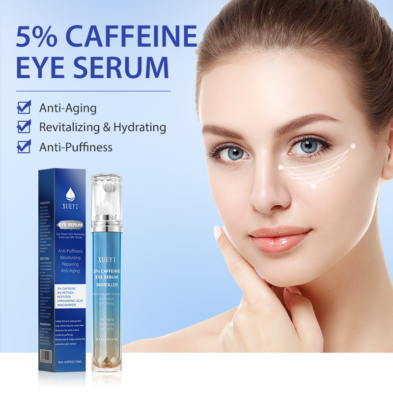 XUEYI 5% Caffeine Retinol Eye  - Caffeine Eye Serum ulasan dan harga