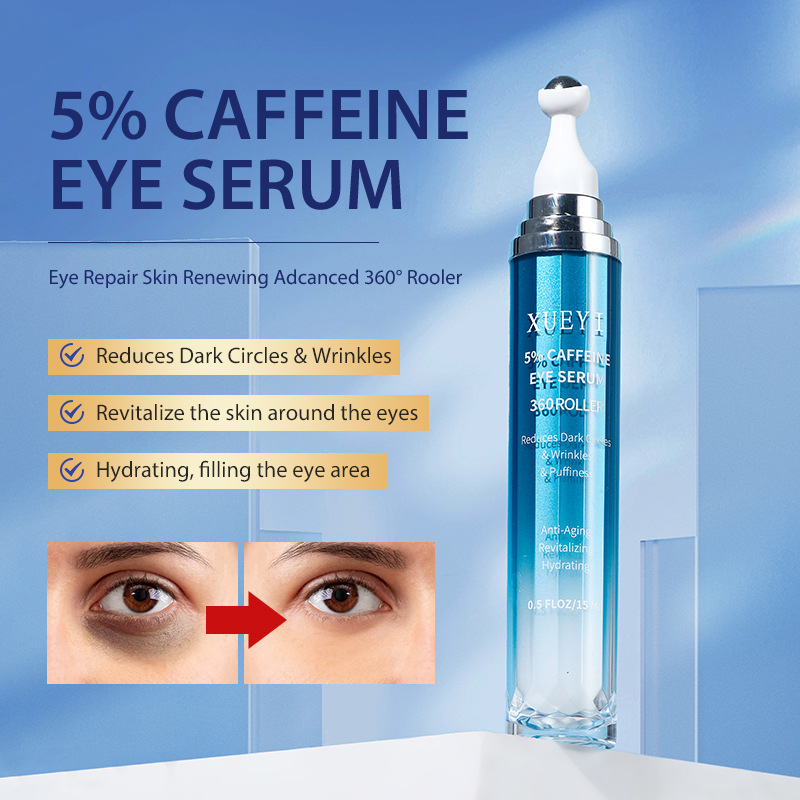 XUEYI 5% Caffeine Retinol Eye  - Caffeine Eye Serum ulasan dan harga