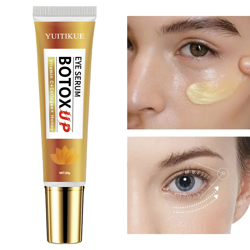 YUITIKUE Vitamin C & Collagen  - Caffeine Eye Serum ulasan dan harga