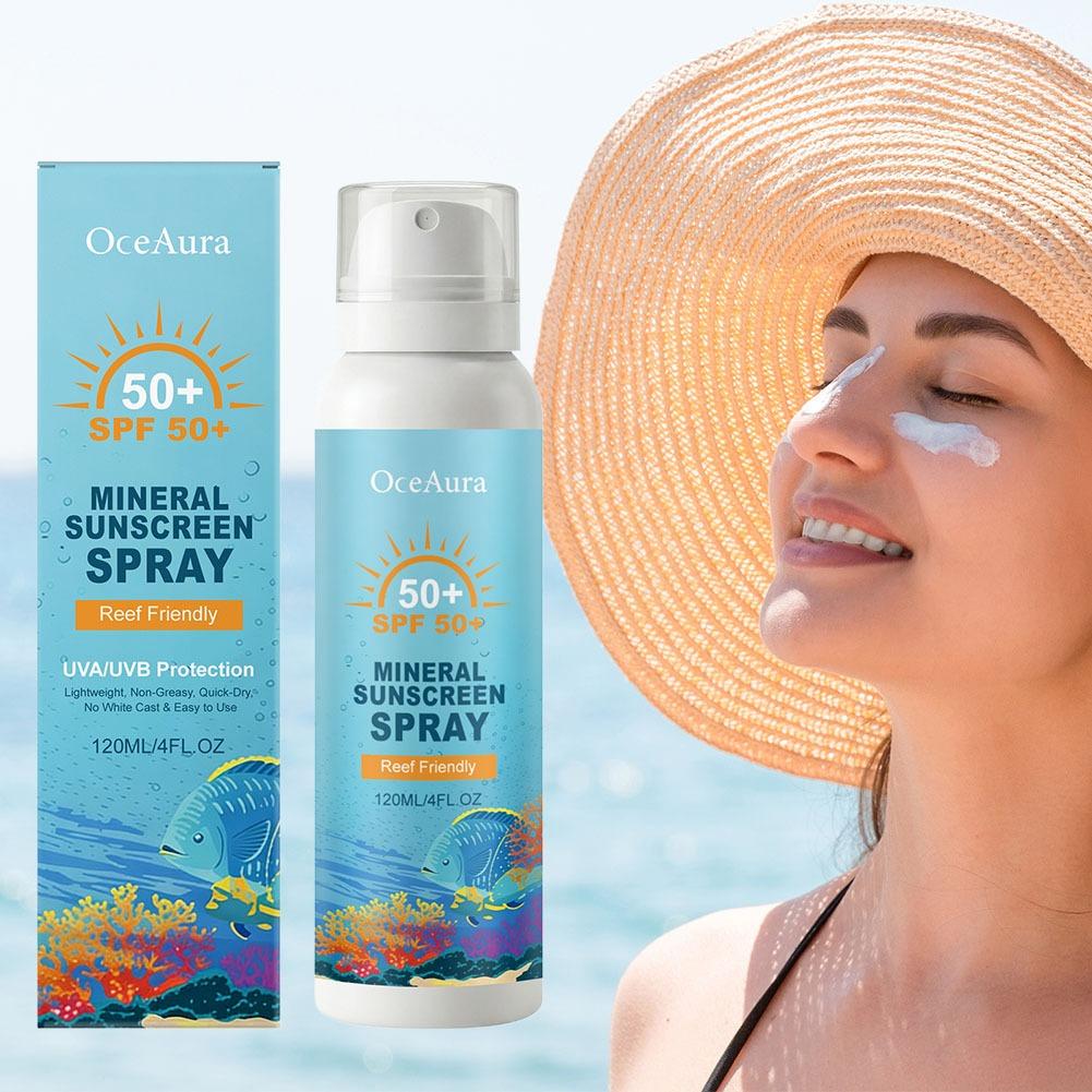 SPF50+ Sunscreen Spray Non-gre - Spf 50 Sunscreen ulasan dan harga