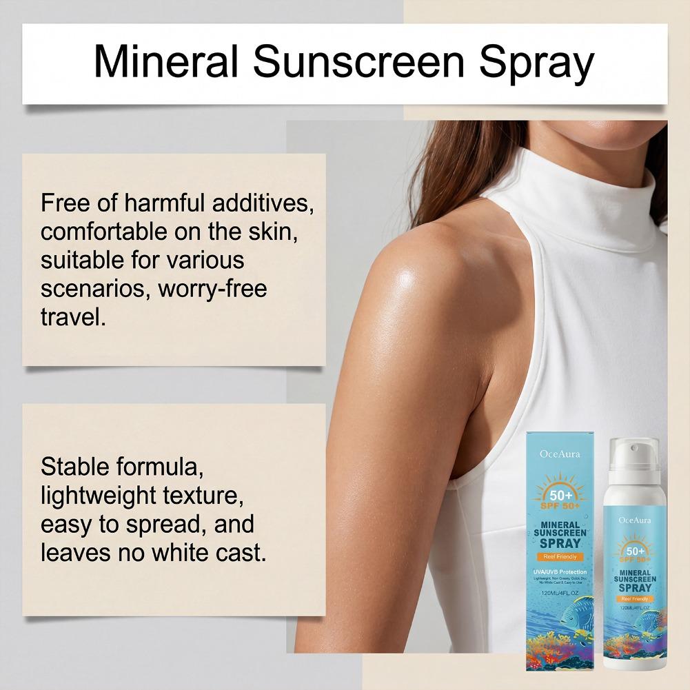 SPF50+ Sunscreen Spray Non-gre - Spf 50 Sunscreen ulasan dan harga