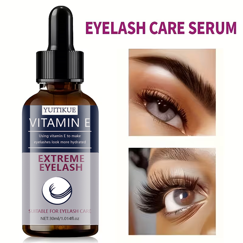 YUITIKUE Vitamin E Eyelash Ser - Caffeine Eye Serum ulasan dan harga
