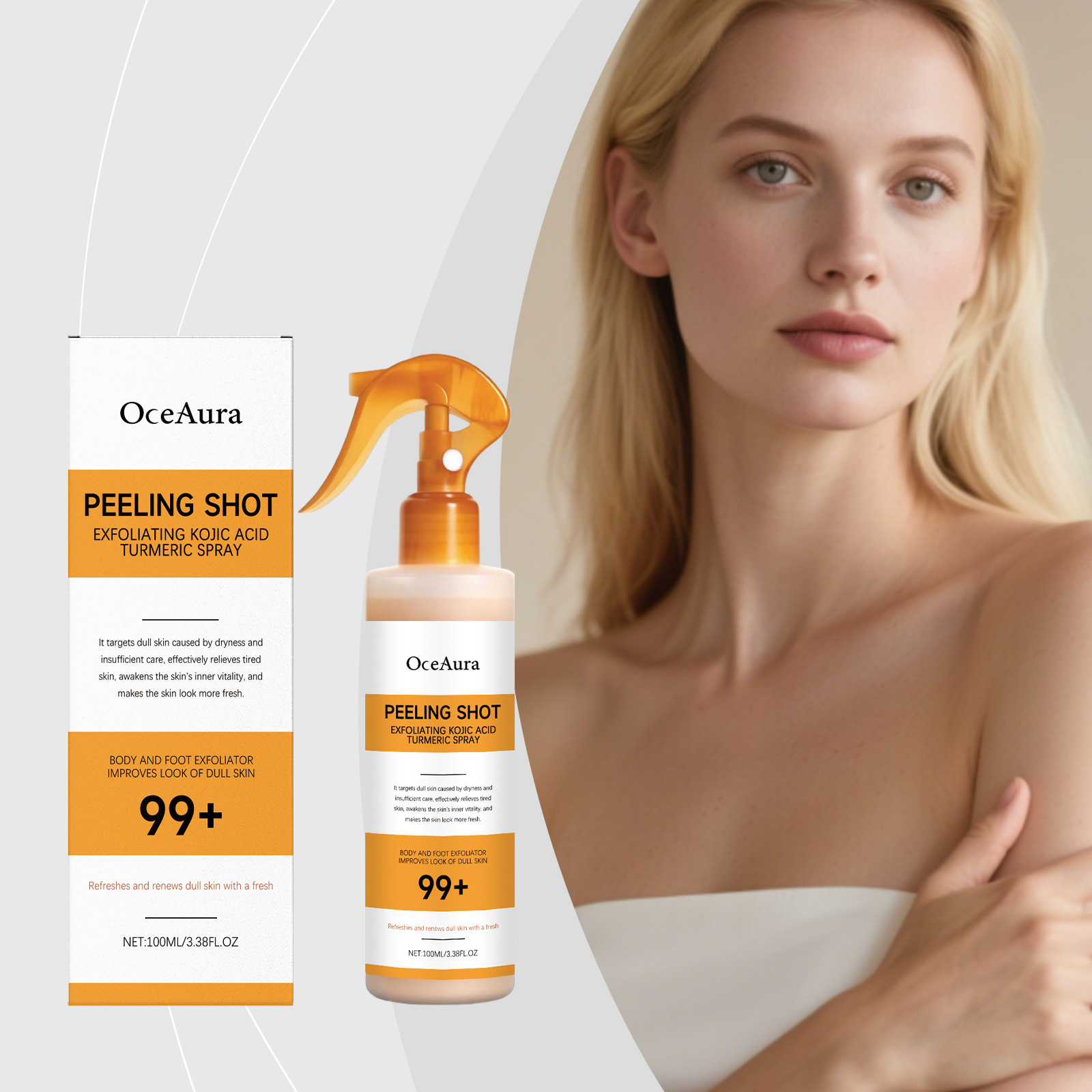 Kojic Acid Turmeric Spray Dead - Skincare Glow Glowing ulasan dan harga