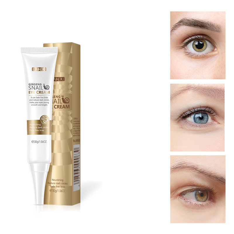 30g Ginseng Snail Eye Cream Pe - Caffeine Eye Serum ulasan dan harga
