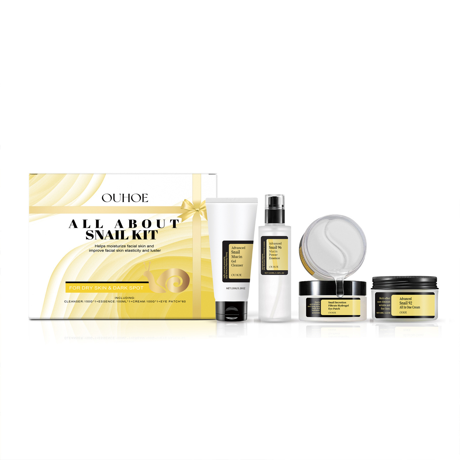 Snail Mucin 96 Skin Care Set M - Skincare Glow Glowing ulasan dan harga