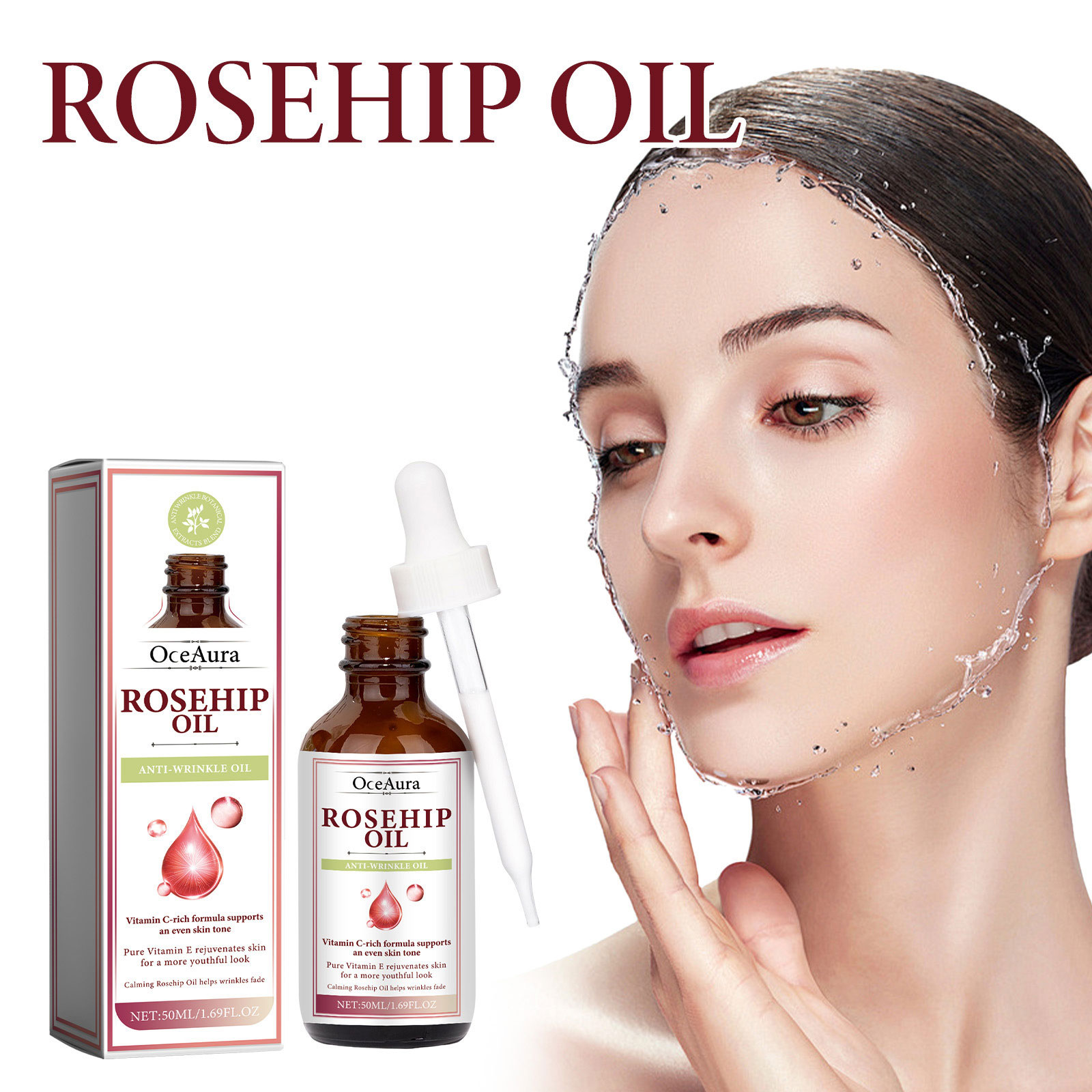 Rosehip Oil Face Essence Serum - Face Oil Rosehip ulasan dan harga