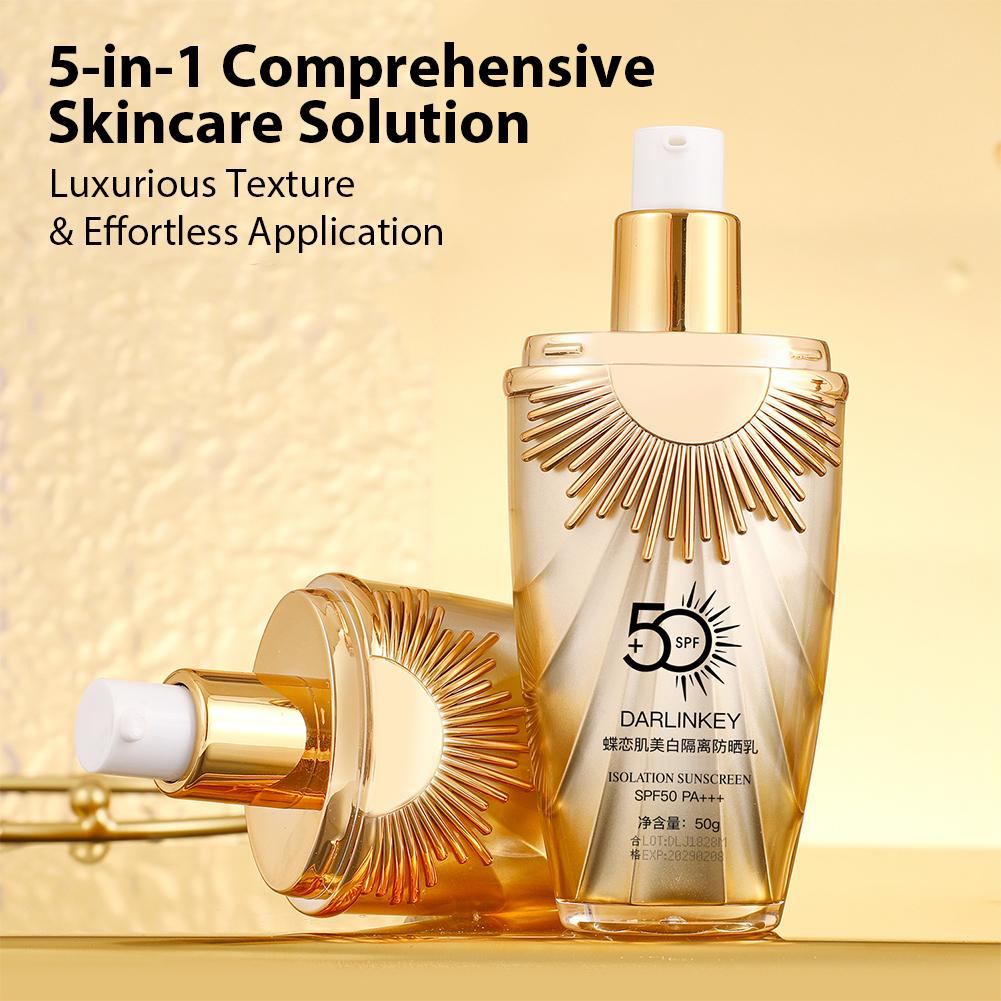5 IN 1 Sunscreen SPF50 PA+++ w - Spf 50 Sunscreen ulasan dan harga