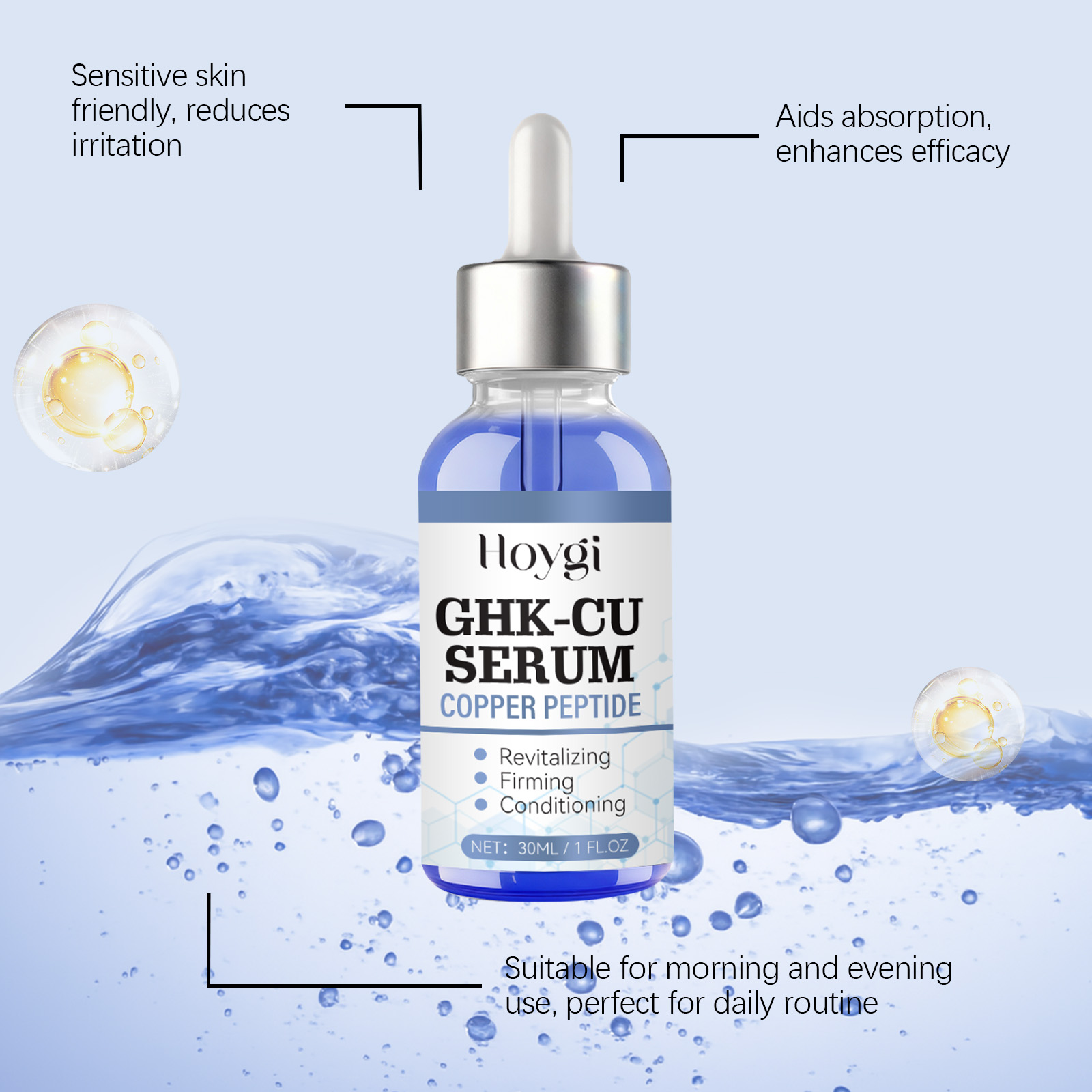 30ml Copper Peptide Serum GHK- - Azelaic Acid Serum ulasan dan harga