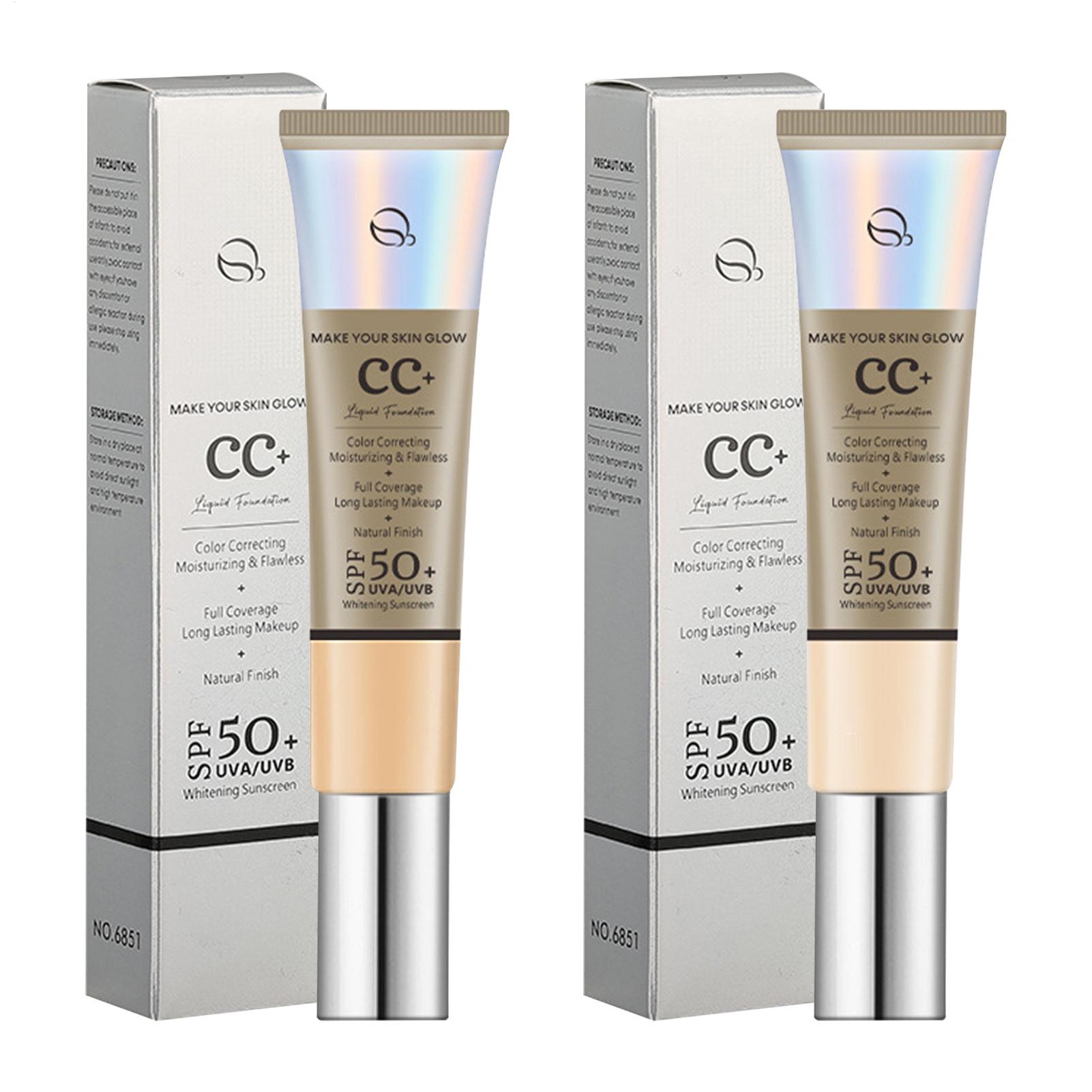 CC Cream Foundation SPF 50 Sun - Spf 50 Sunscreen ulasan dan harga