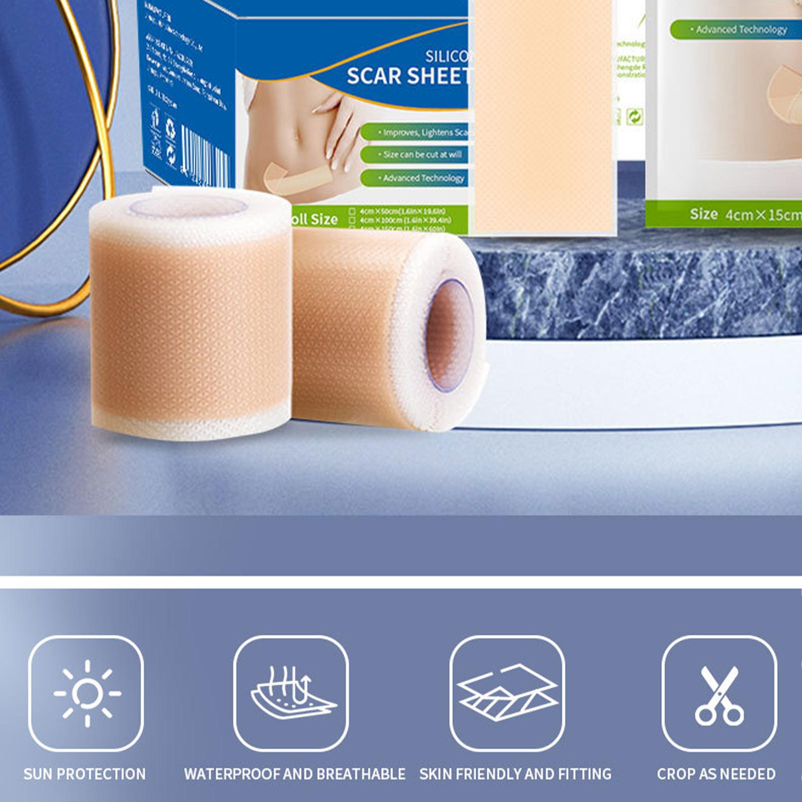 1 Roll Silicone Scar Sheets 4c - Skincare Collagen ulasan dan harga